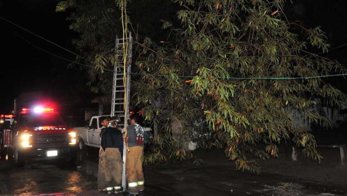 Tromba dejó caos y destrucción