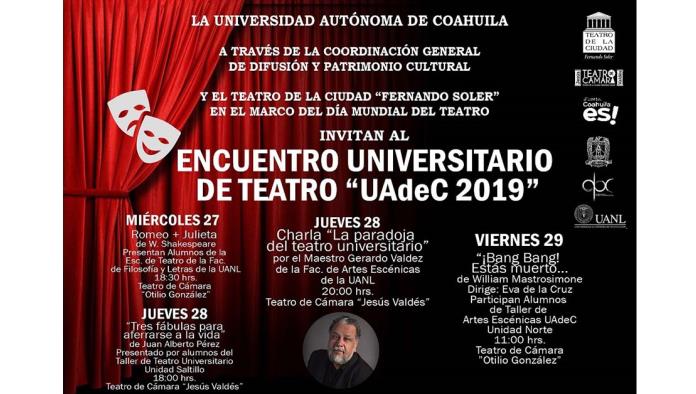 Celebra UAC Día del Teatro 