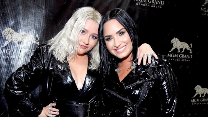 Christina Aguilera envía mensaje a Demi Lovato tras rehabilitación