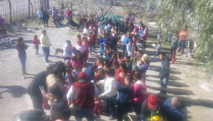 Llevan alegría a zonas vulnerables obreros de la 147