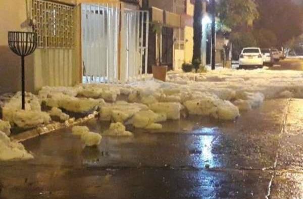 Guadalajara amanece cubierta de hielo tras granizada: VIDEOS