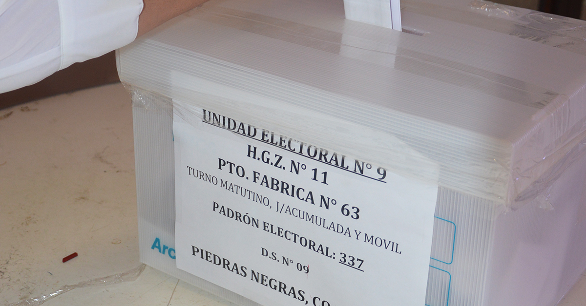 Inician elecciones en el IMSS