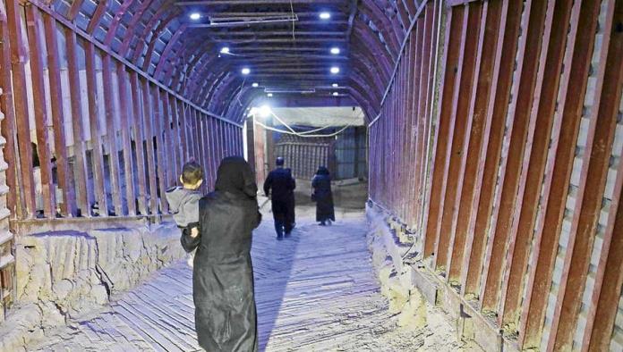 Descubren en Siria enorme red de túneles usada por terroristas