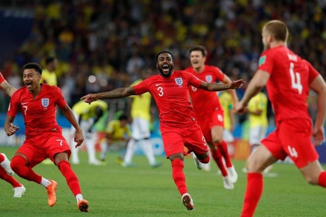Inglaterra saca a Colombia en penales