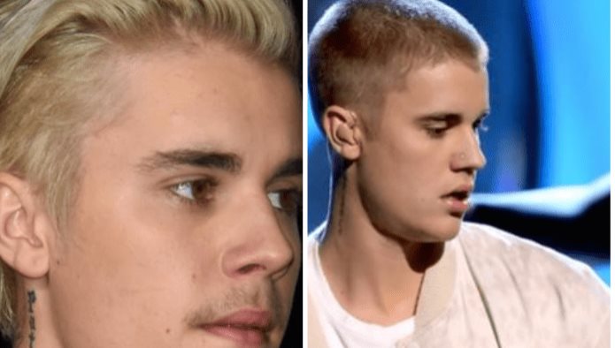 Justin Bieber se tatúa misteriosa palabra en su ceja derecha