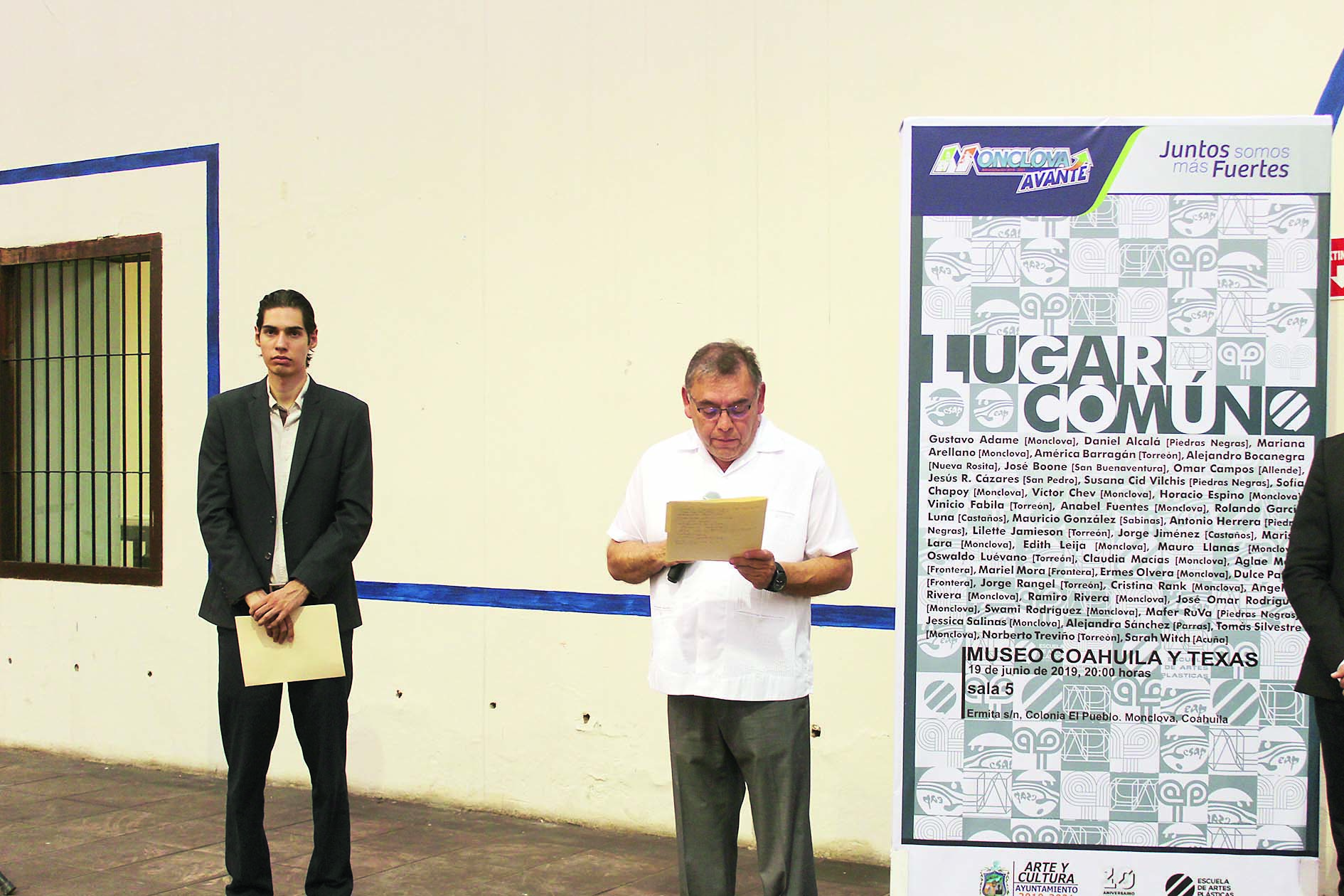 Inauguran la exposición “Lugar común”