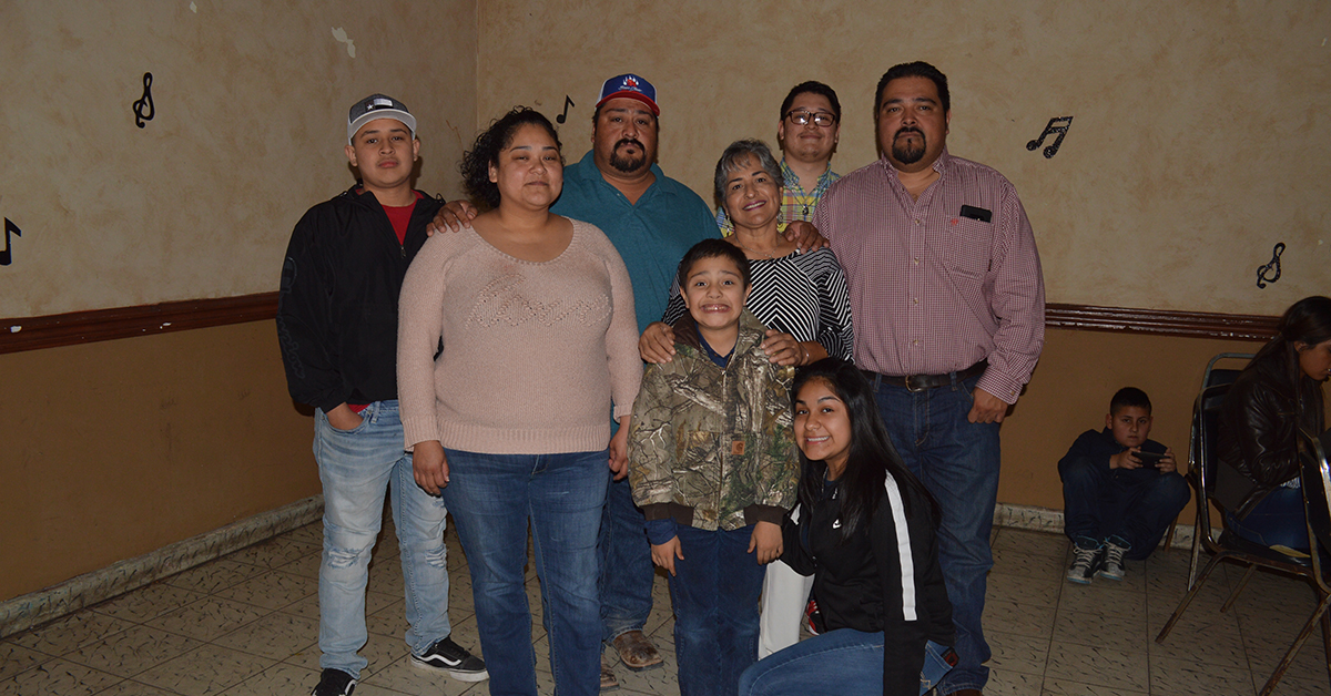 Familia Guerrero Herrera realiza reunión familiar