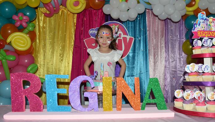 Regina Fernanda festeja al estilo de My Little Pony