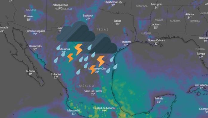 Tormenta llegará a Coahuila esta tarde: Se prevé lluvia los próximos días en Saltillo