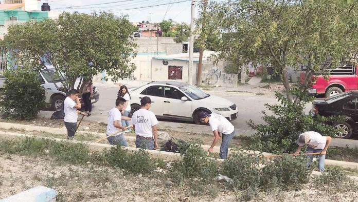 Realizan brigadas “Lobos al Rescate” A favor del medio ambiente