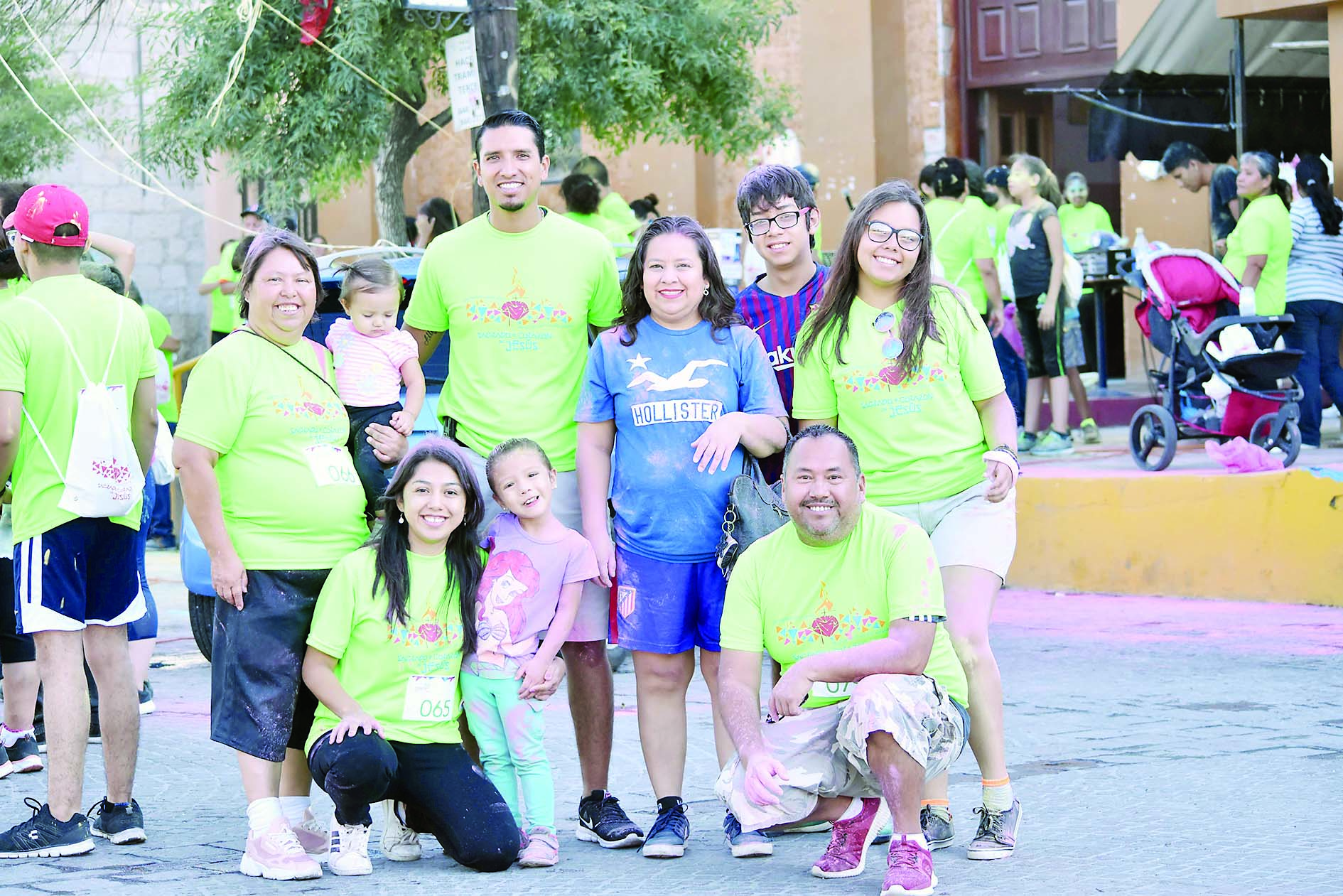 Trotan y se divierten; 4K Parroquia del Sagrado Corazón de Jesús