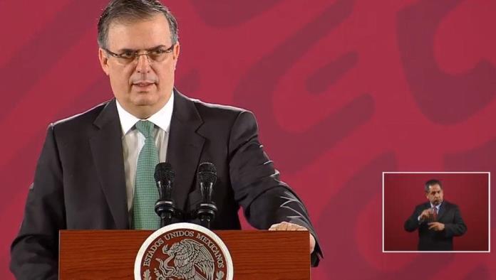 Gobierno de México logró que flujo migratorio bajara 56 por ciento: Marcelo Ebrard