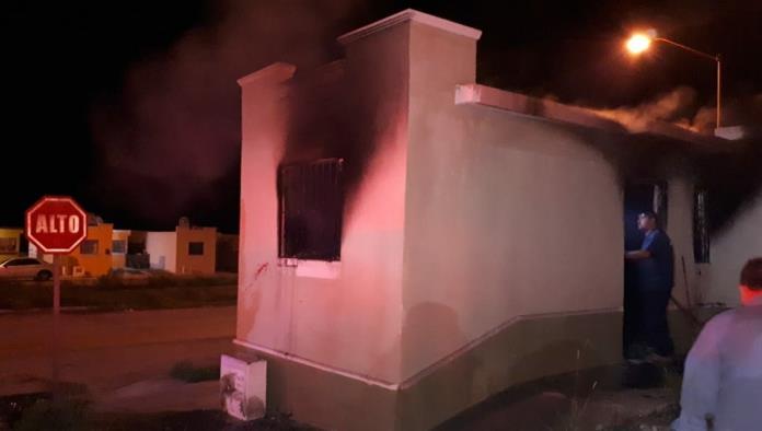 Se incendia vivienda en el sector Villarreal