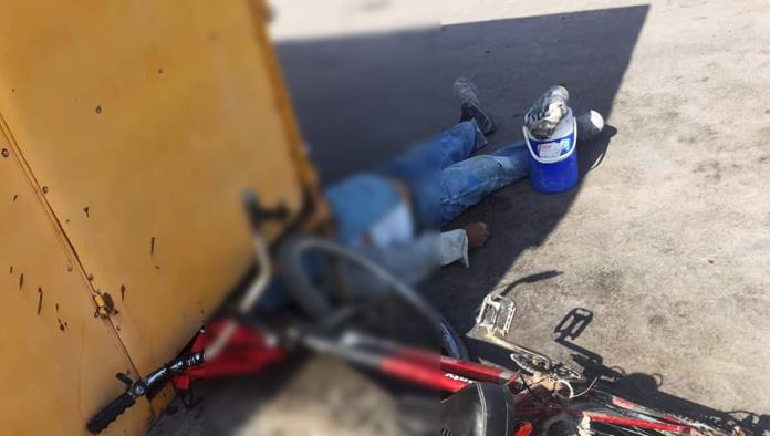 Golpe de calor mató a ciclista