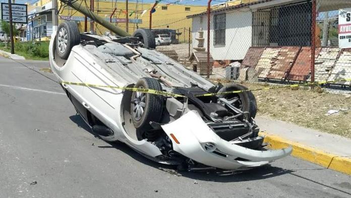 Choque volcadura a asuntos viales