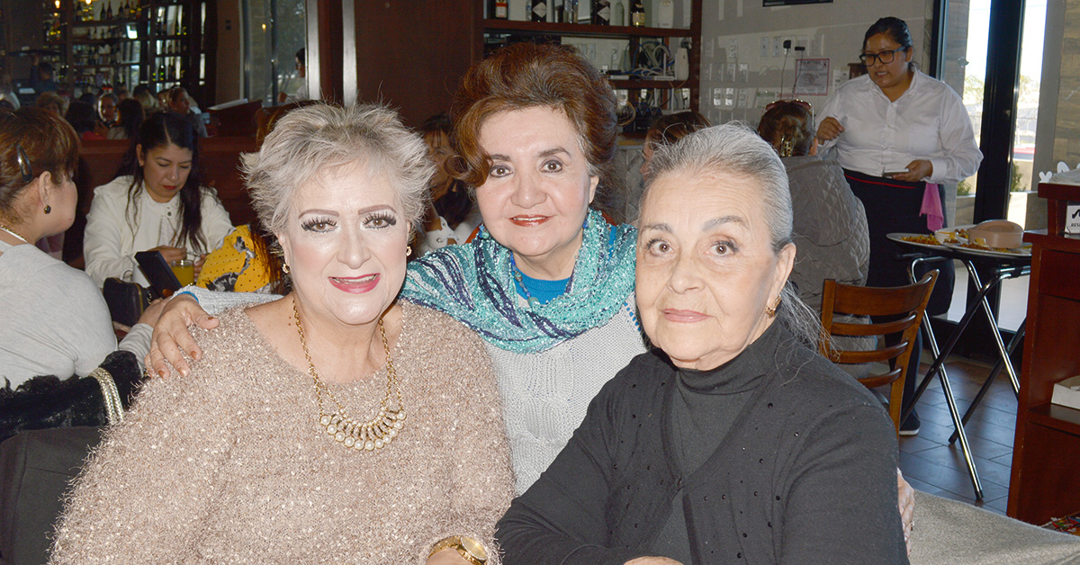 María Inés, Ana María y Coni festejaron juntas su cumpleaños