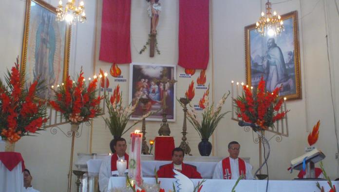 Preparan celebración del Pentecostés: JRC