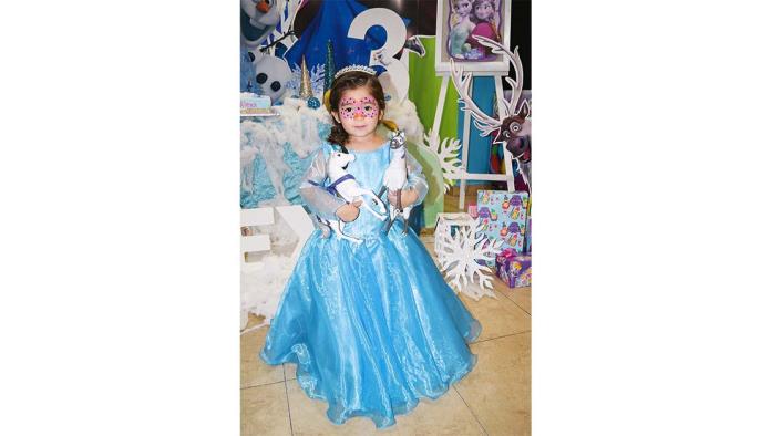 Alexa González en su hermosa fiesta de princesa