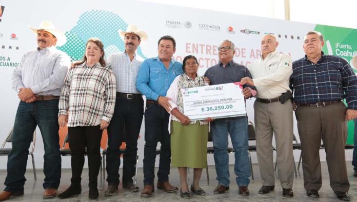 Recursos fortalecen campo de Coahuila
