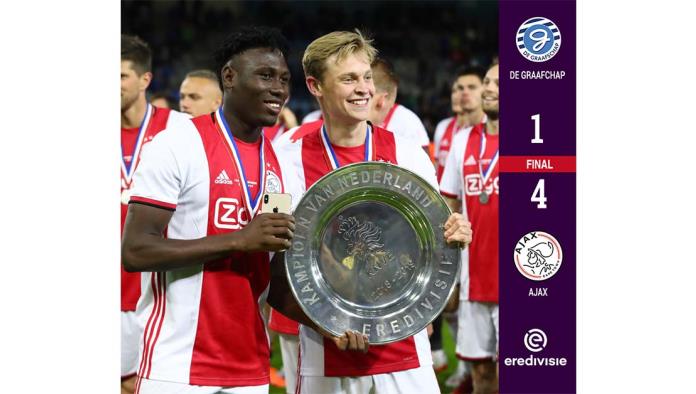 Ajax, campeón de la Eredivisie
