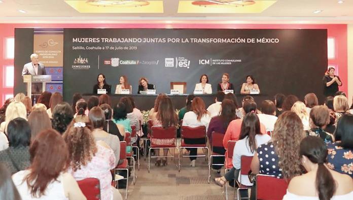 Inaugura Coahuila Foro por la Igualdad