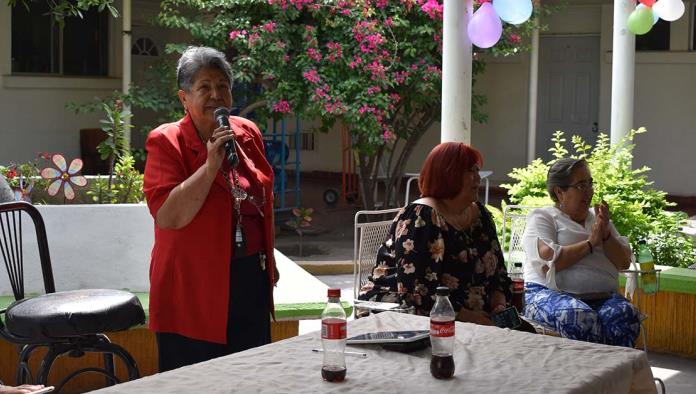 Festejo en el asilo de ancianos