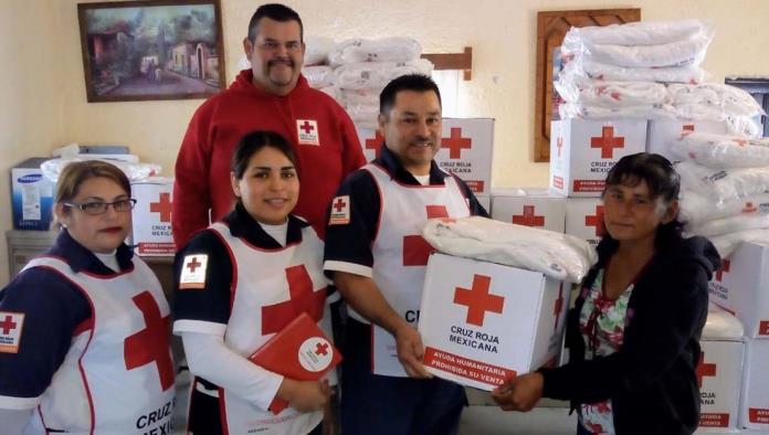 Lleva ayuda Cruz Roja a familias vulnerables