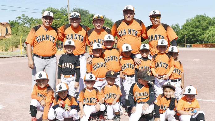 Gigantes cierra como invicto en la categoría 5-6 años