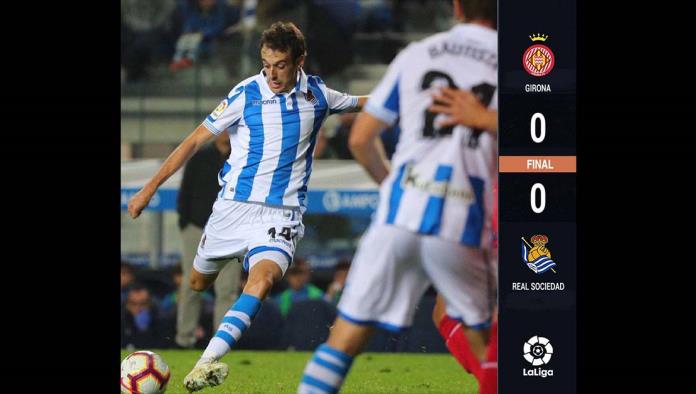 Dividen puntos Girona y Real Sociedad