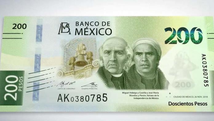 Presentan nuevo billete de 200