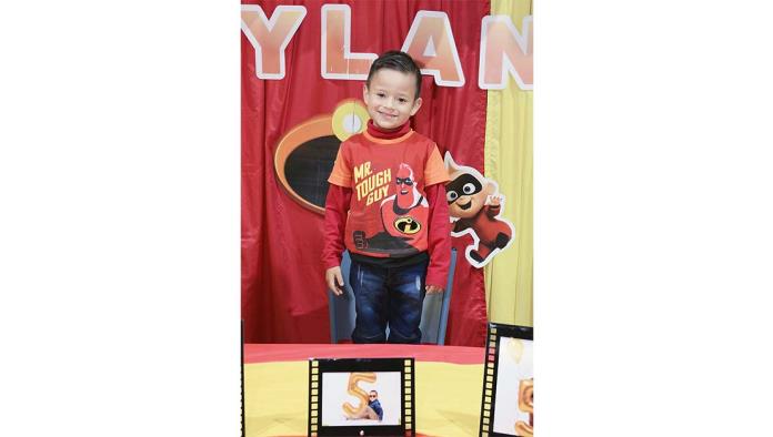 Dylan Francisco celebra su cumpleaños