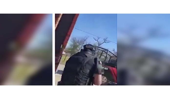 VIDEO. Piden apoyo elementos de Fuerza Coahuila en enfrentamiento de Villa Unión