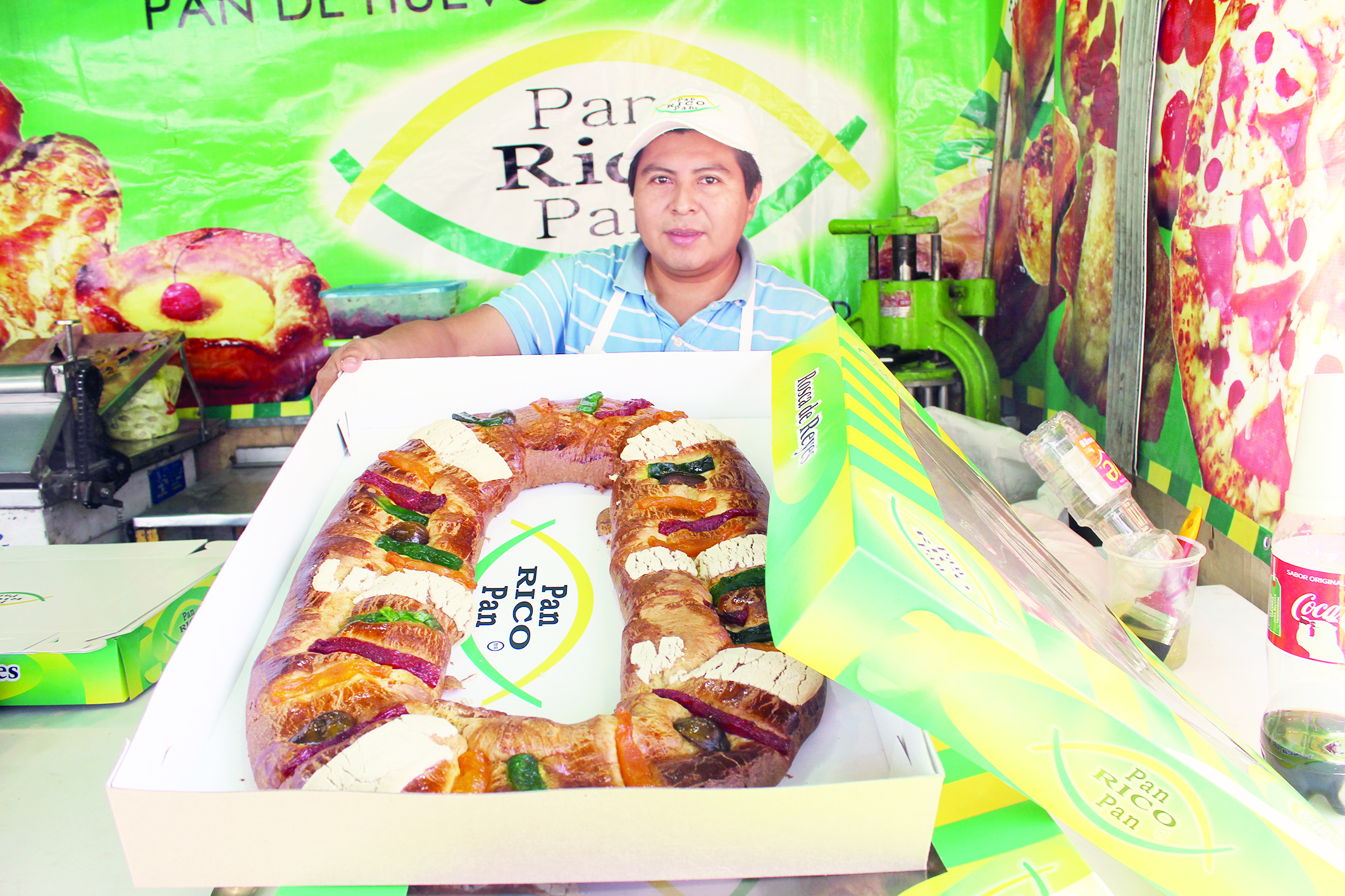 Se vende la Rosca ‘como pan caliente’