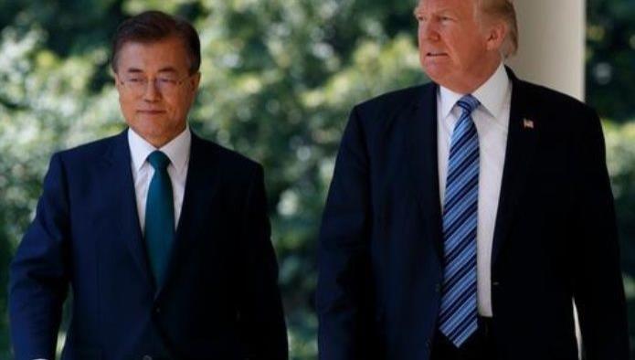 Trump y Moon se verán este mes para hablar de Corea del Norte