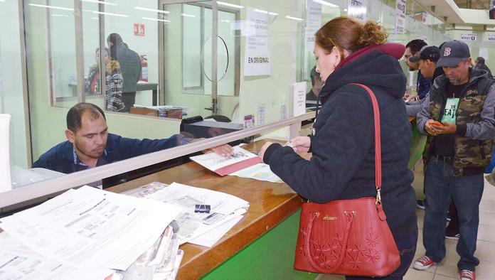 Abarrotan recaudación por plaqueo