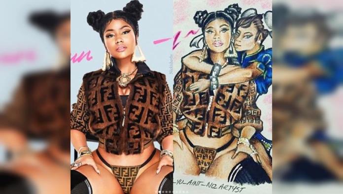 Nicki Minaj: estas caricaturas de la sensual cantante te dejarán sorprendido