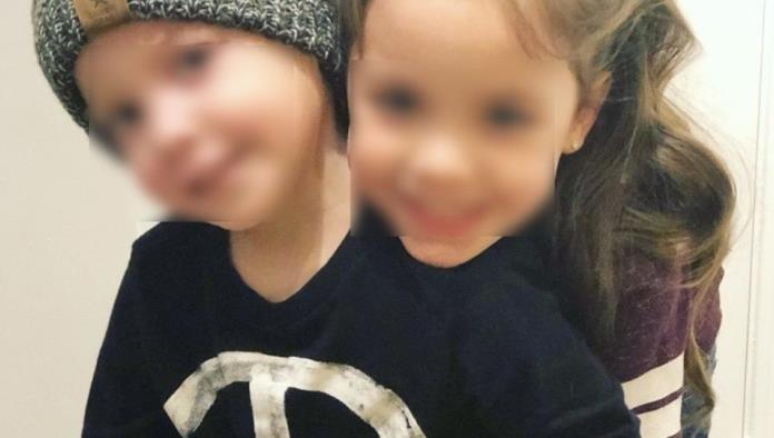 Conmovedora foto de niña consolando a su hermanito con cáncer