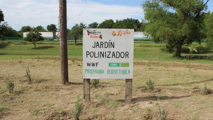 Inauguran Jardín Polinizador de 160 plantas de especies