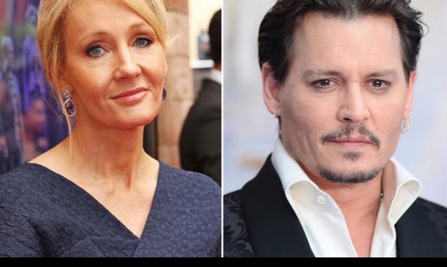 Johnny Depp defiende a JK Rowling de sus fans