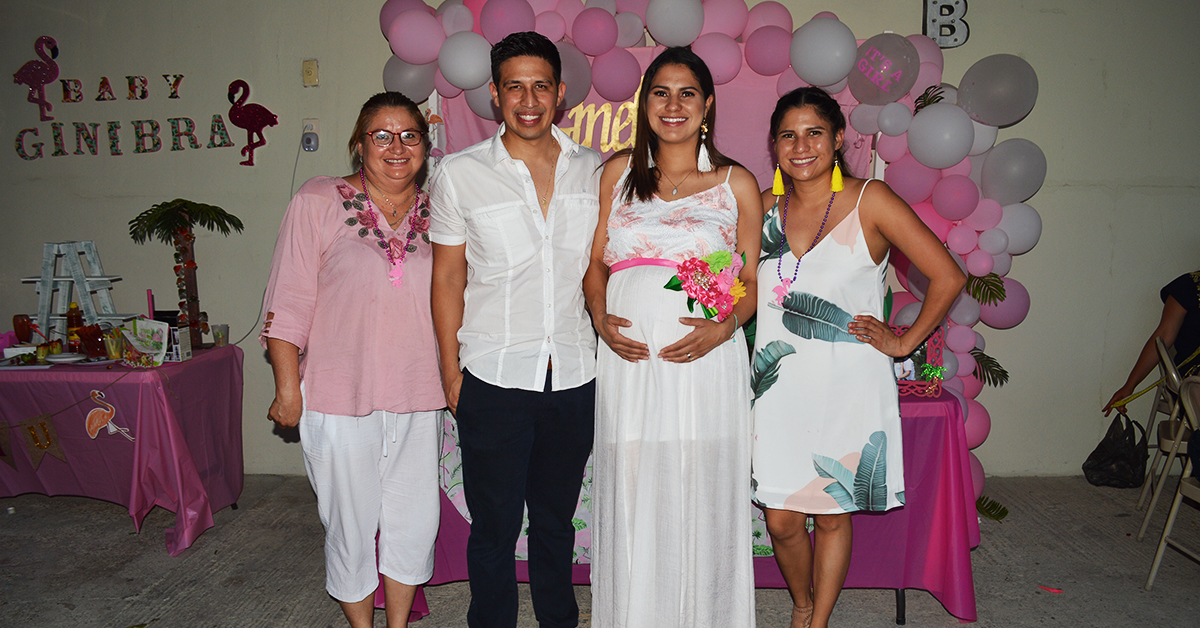 Para Cynthia Morones y Pablo García Emotivo baby shower