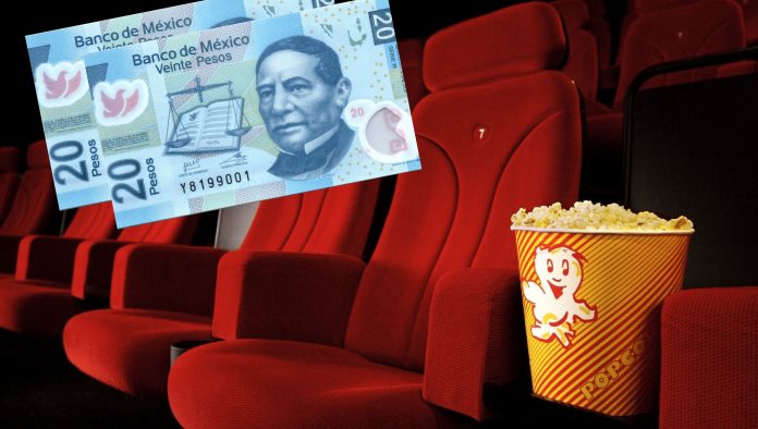 Cine a 20 pesos toda la semana para celebrar el mes patrio