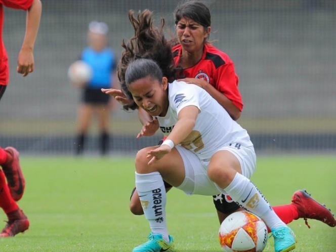 Pumas femenil castiga a Xolos con goleada.