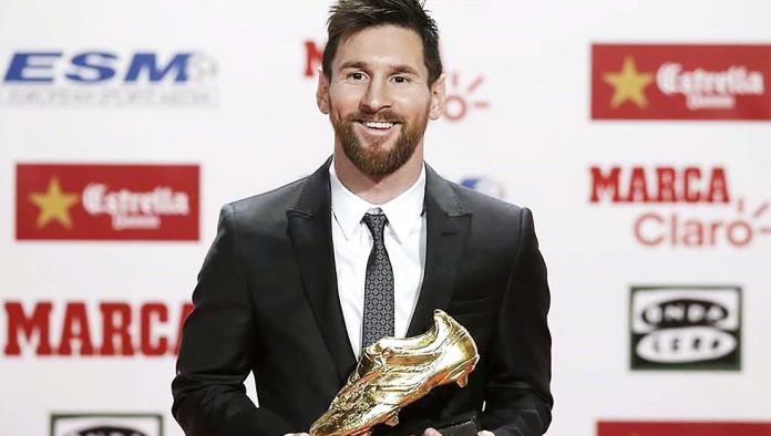 Lionel Messi gana su sexta Bota de Oro