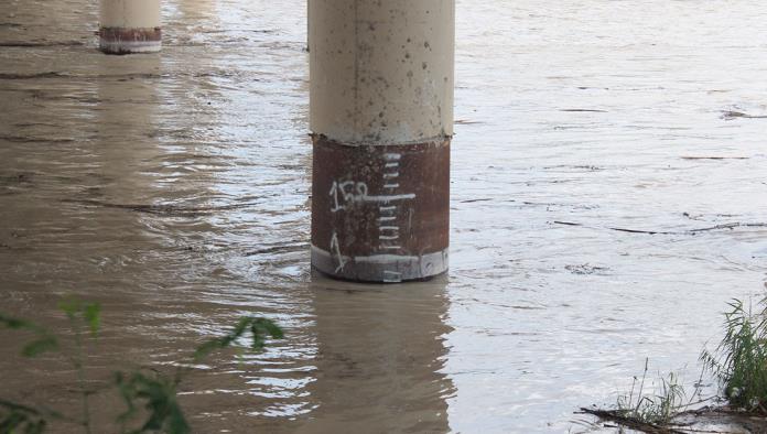 Río Bravo crece más de un metro