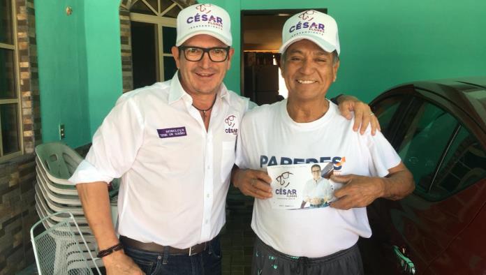 Presenta César Flores su programa de limpieza