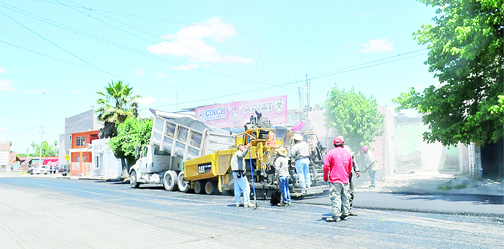 Se pavimentaron  665 mil metros