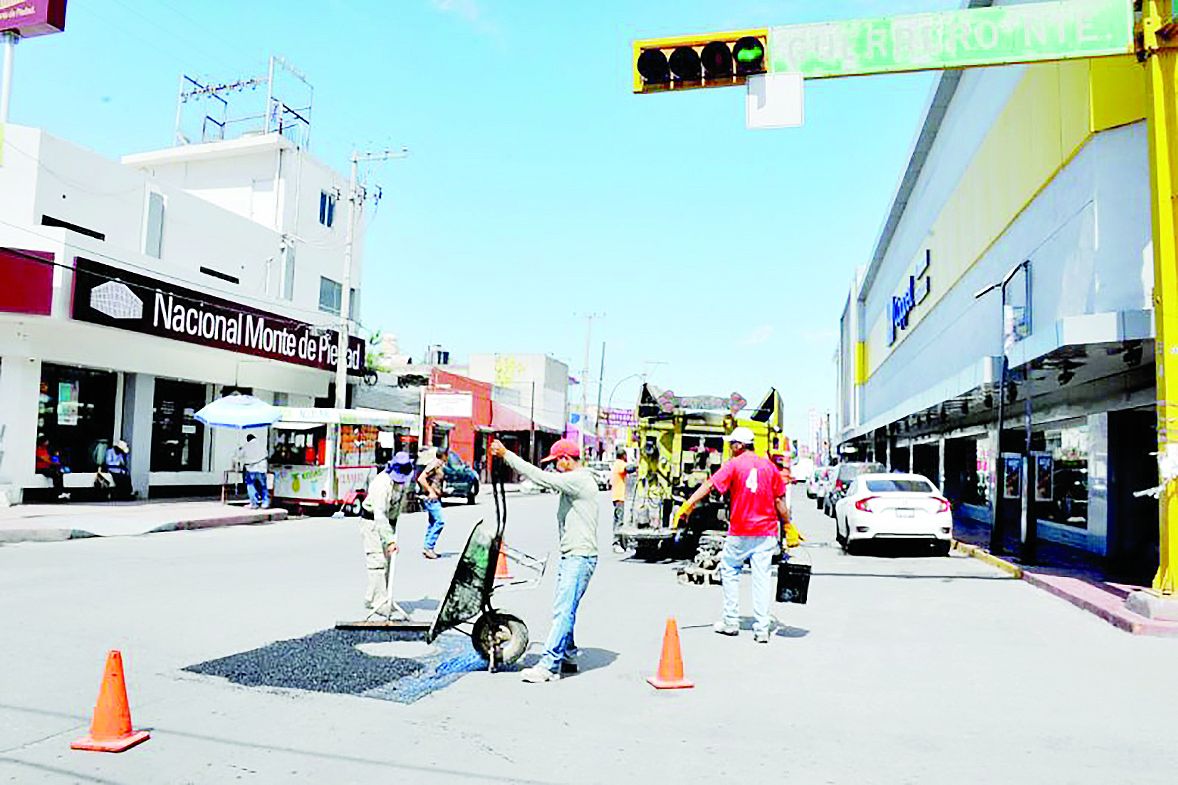 Se pavimentaron  665 mil metros