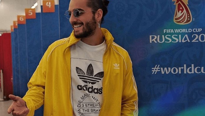 ¡Maluma visitó a la selección de México en Rusia!