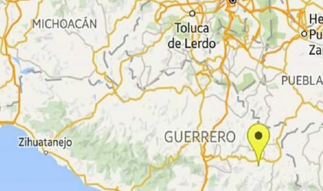 Vuelve a temblar; ahora de 4.5 con epicentro al sur de Tlapa