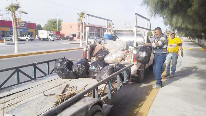 Dejaron turistas 20 toneladas de basura